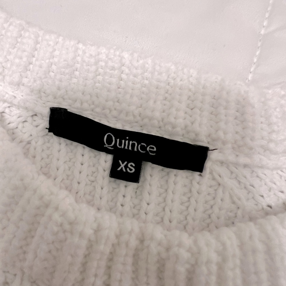 White sweater